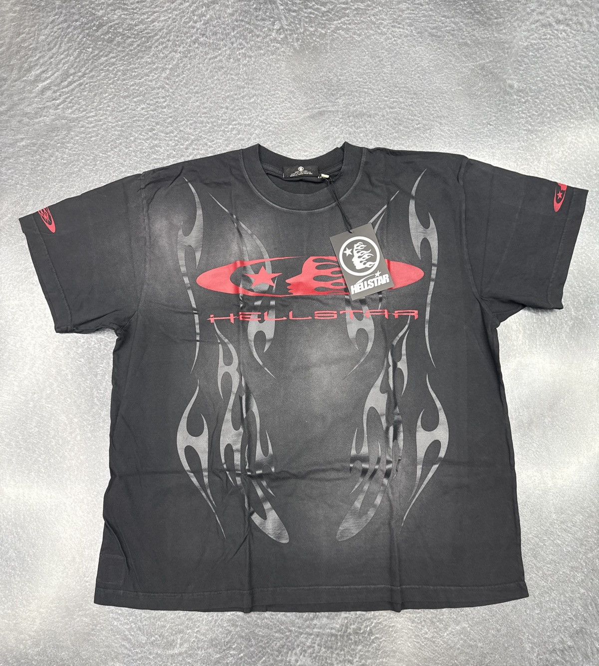 HELLSTAR Hellstar Sports Flame T-Shirt Size US XL / EU 56 / 4 - 1 Thumbnail