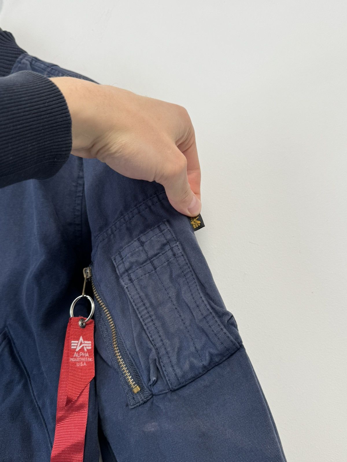 Alpha Industries Alpha Industries Vintage Bilateral Bomber Size US L / EU 52-54 / 3 - 6 Thumbnail