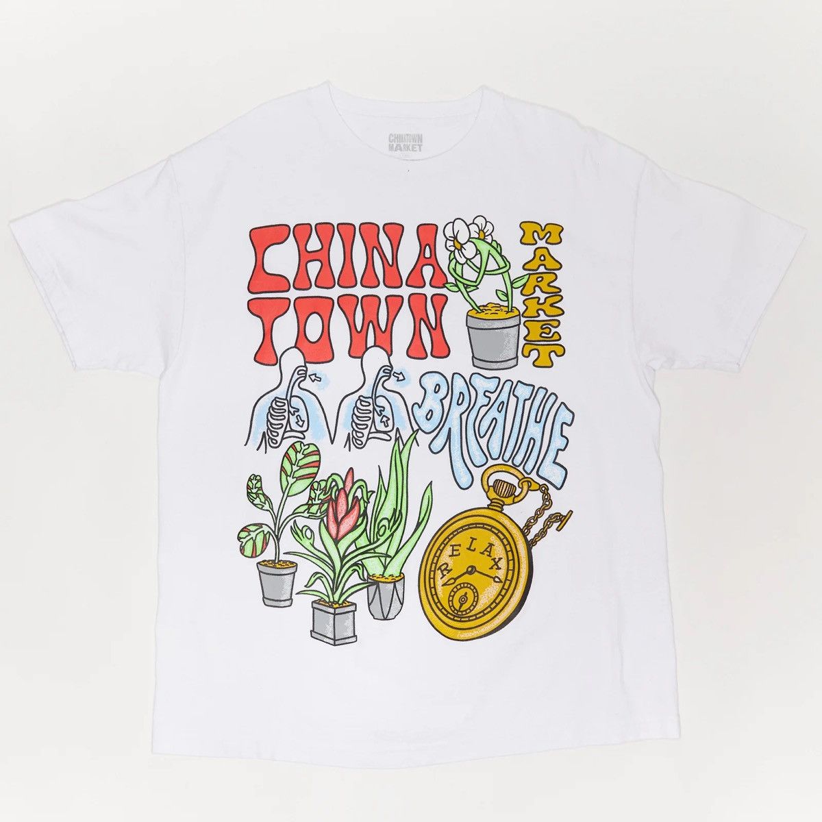 Market CHINATOWN MARKET TIME LORD T-SHIRT Size US XL / EU 56 / 4 - 2 Thumbnail
