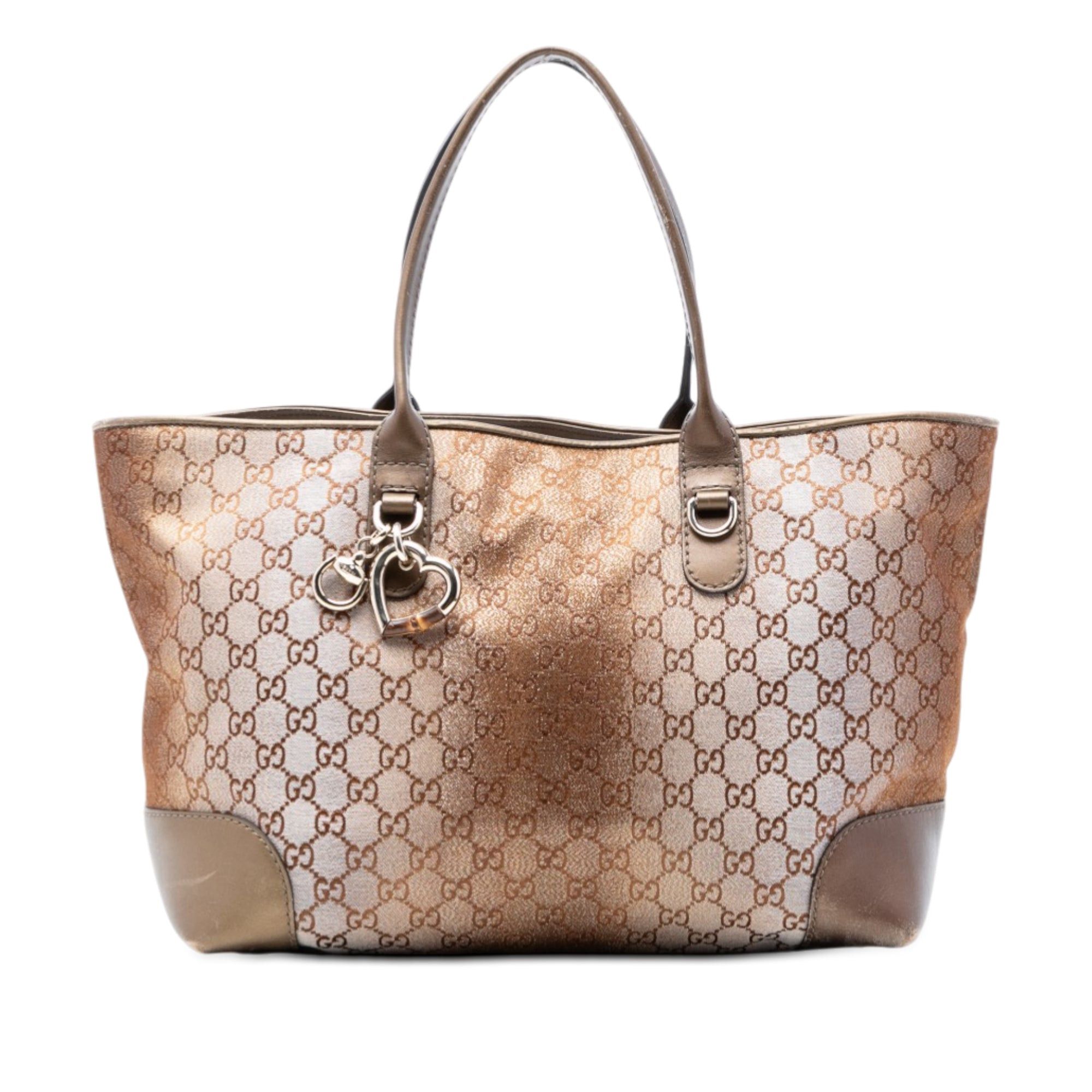 Gucci GG Lurex Heart Bit Tote Size ONE SIZE - 1 Thumbnail