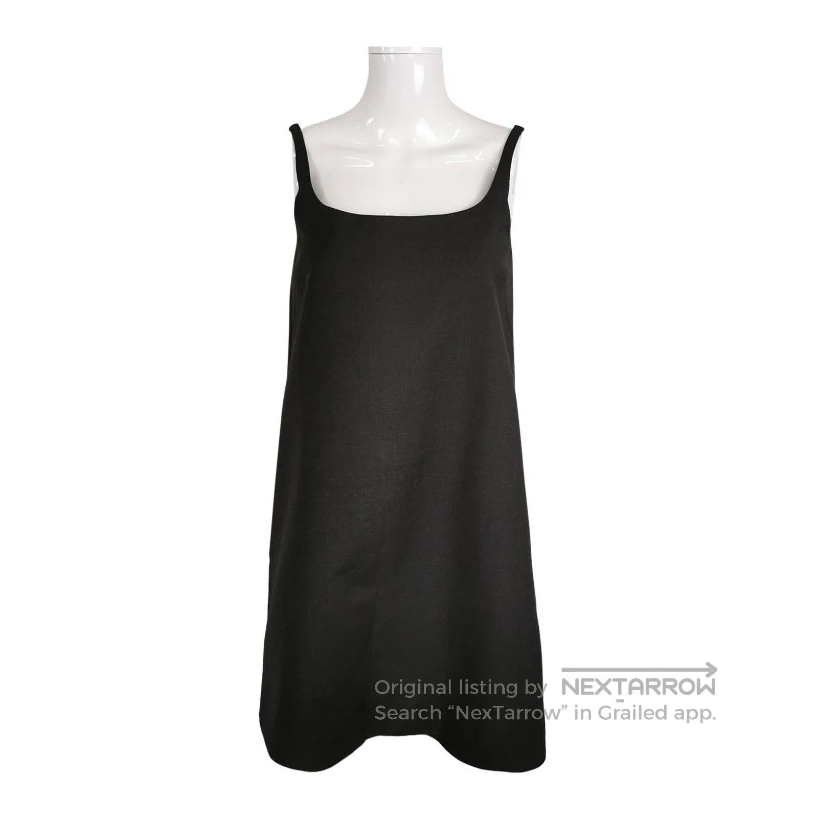 Prada Prada Wool Solid Color Cami Dress . Size S / US 4 / IT 40 - 1 Thumbnail