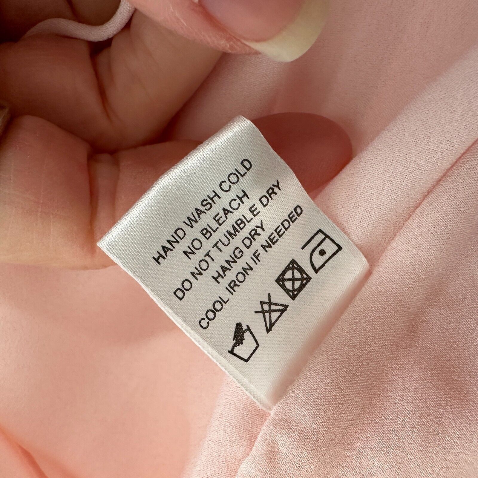 Other Lovers + Friends The Slip Maxi Dress Pink Lined Back Button Size XL / US 12-14 / IT 48-50 - 10 Thumbnail