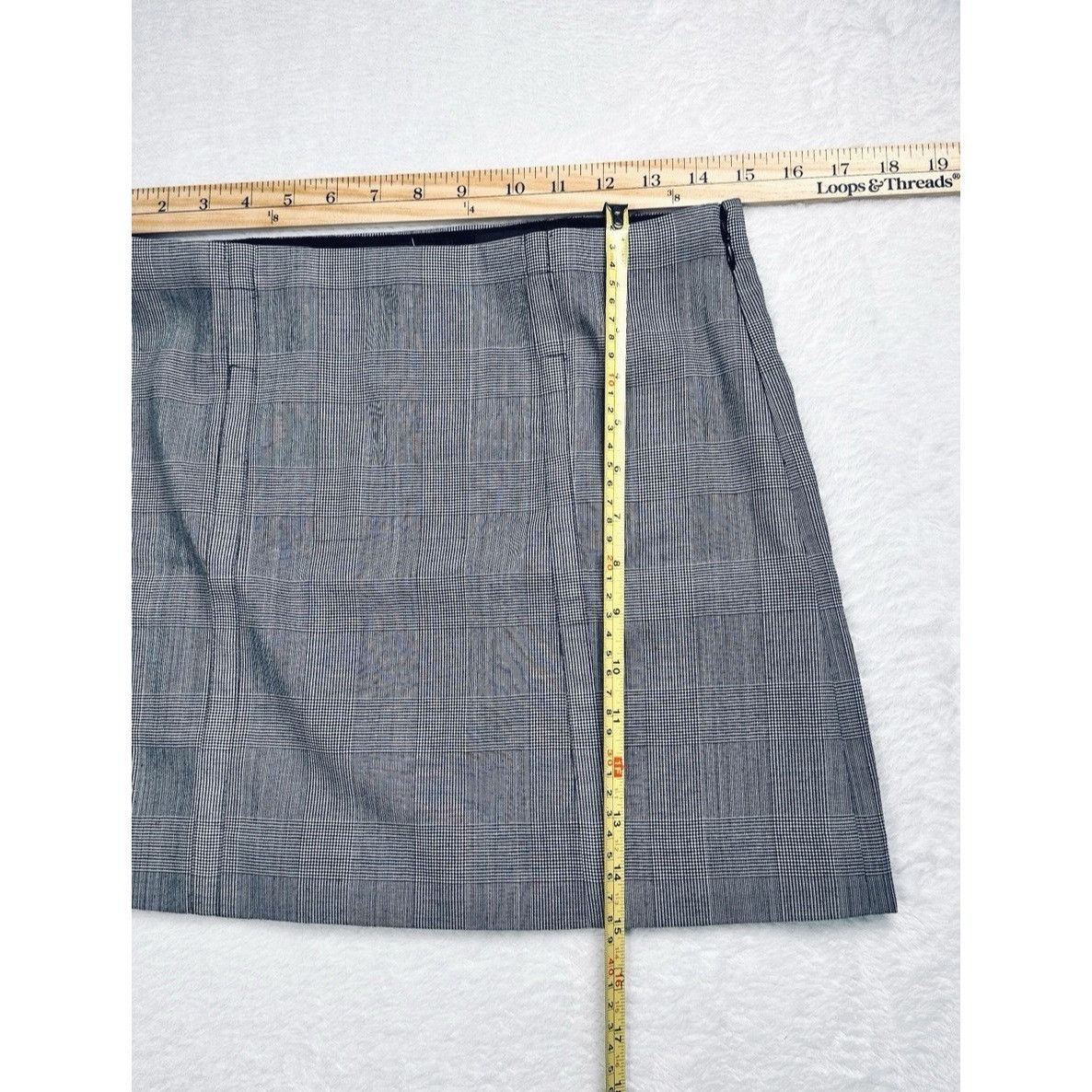 J.Crew J.Crew Womens Mini Skirt In Glen Plaid Italian Wool Blend Sz Size 26" / US 2 / IT 38 - 9 Thumbnail