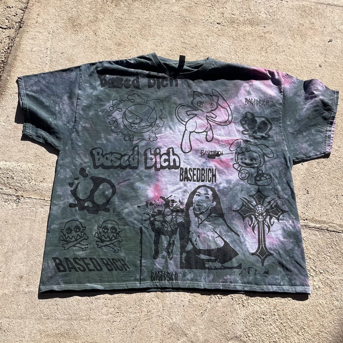 Other Basedbich men’s tie dye graphic tee ⚠️SIZE 3XL⚠️ Size US XXL / EU 58 / 5 - 1 Thumbnail