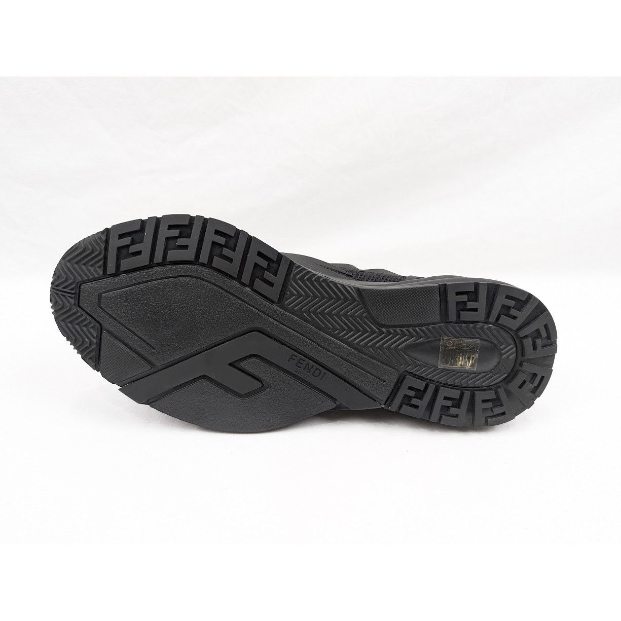 Fendi o1rshd1 Flow Sneakers in Black Size US 12 / EU 45 - 9 Thumbnail