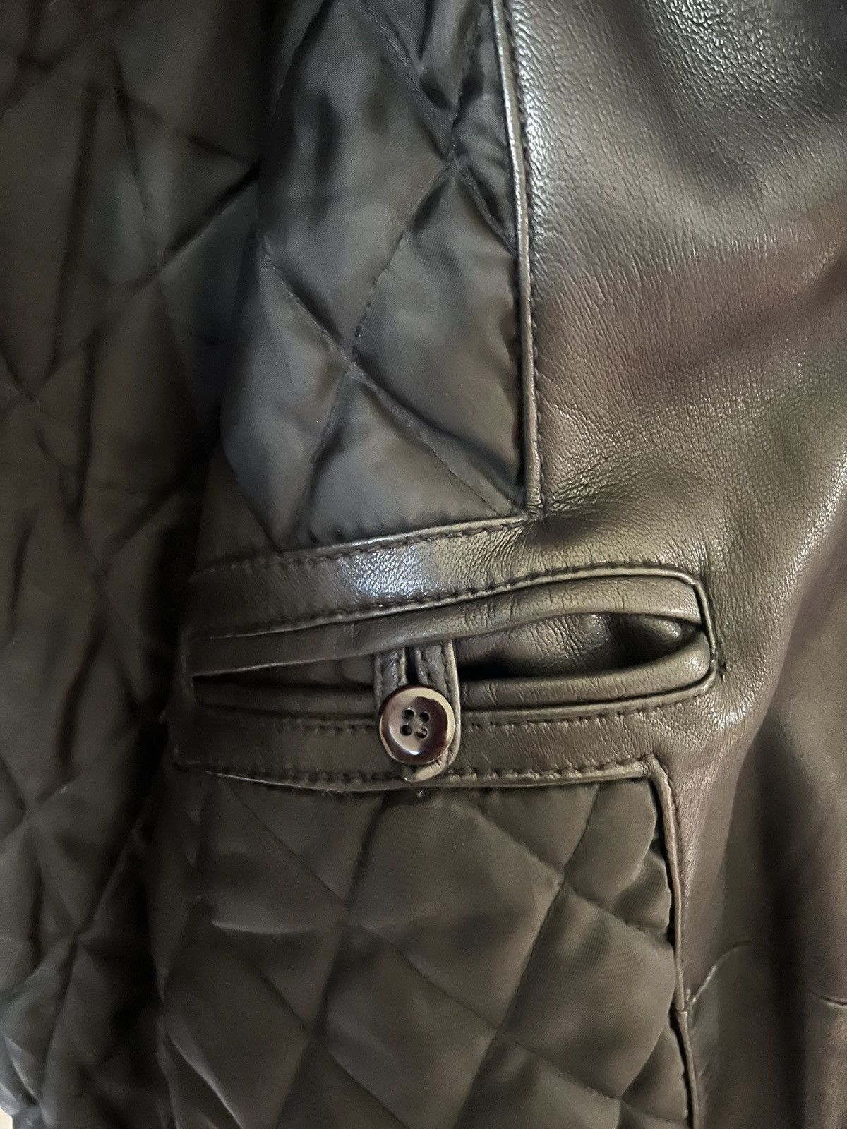 Blk Dnm Lambskin Perfecto Jacket M Leather Biker Black Kanye Size US M / EU 48-50 / 2 - 7 Thumbnail