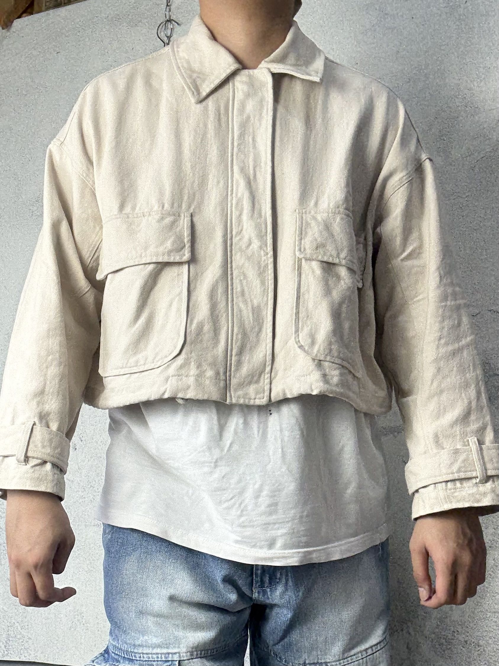 Japanese Brand 888 Seconds Cropped Big Pocket Jacket Size US M / EU 48-50 / 2 - 12 Thumbnail