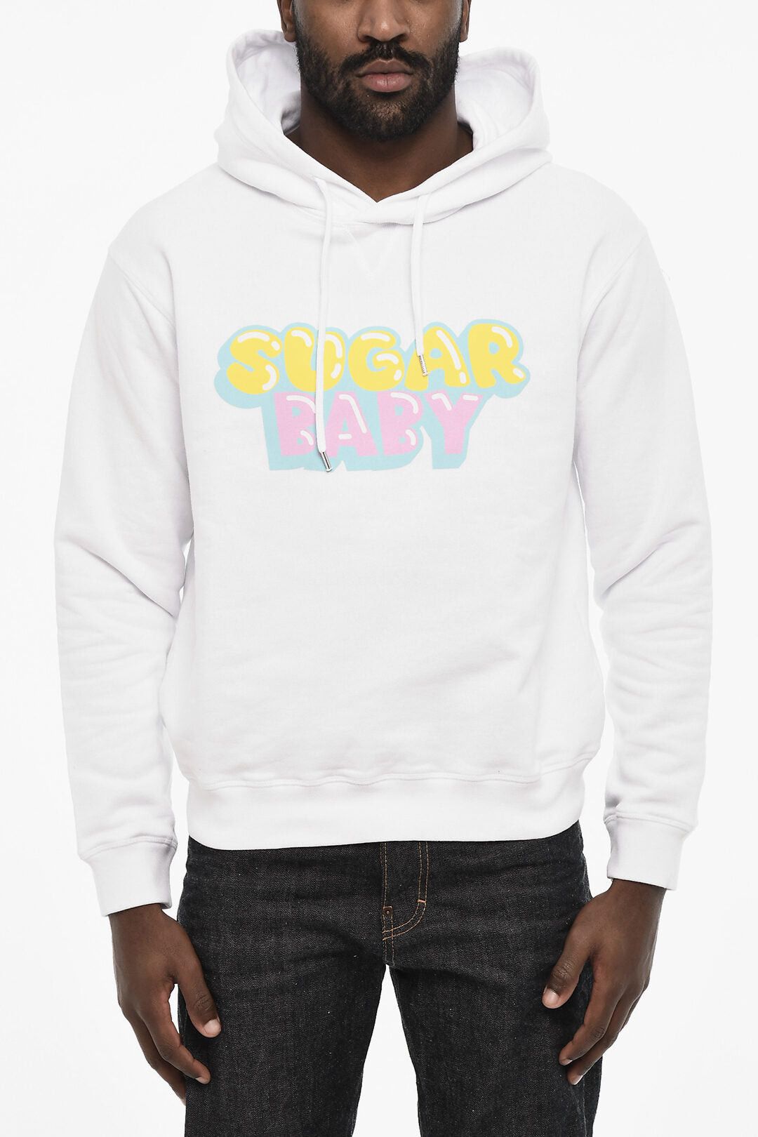 Dsquared2 Cotton Hoodie with Print Size US M / EU 48-50 / 2 - 1 Thumbnail