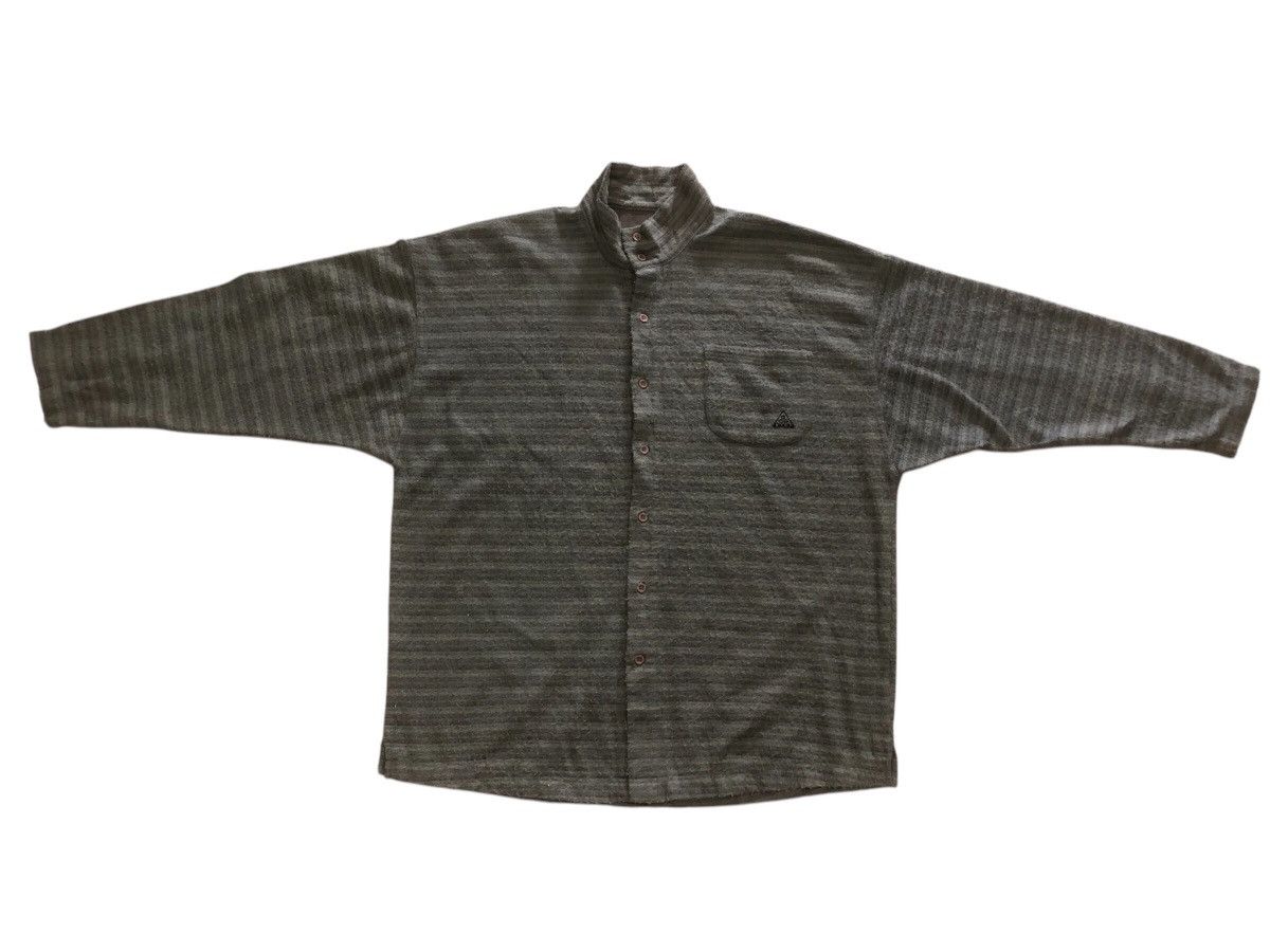 Nike × Nike ACG Nike ACG Stripe Button Wool Shirt Size US L / EU 52-54 / 3 - 1 Thumbnail