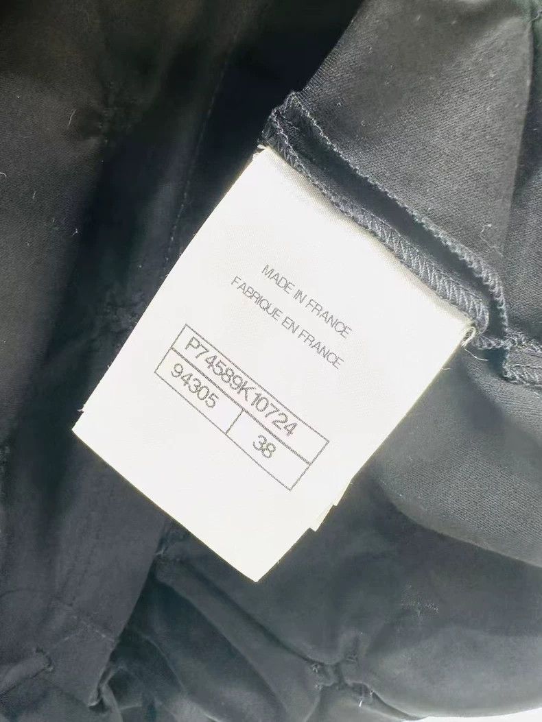Chanel Chanel Short sleeves full of folds and logo Size XS / US 0-2 / IT 36-38 - 8 Thumbnail