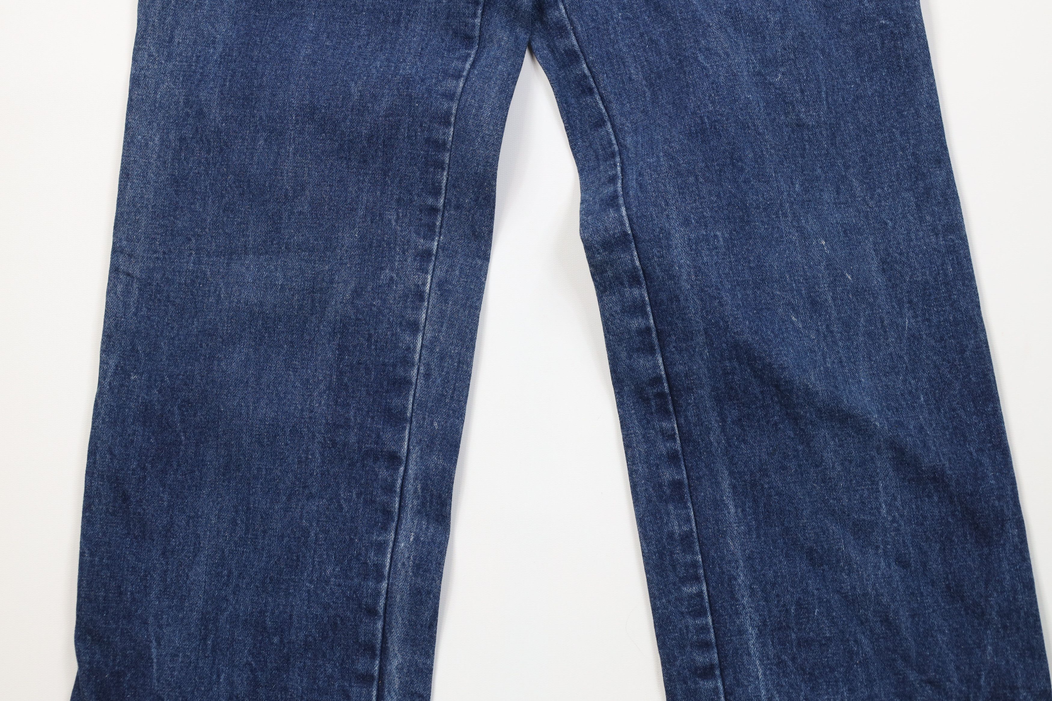 Vintage Vintage 70s 80s Streetwear Straight Leg Denim Jeans Cotton Size 28" / US 6 / IT 42 - 3 Thumbnail