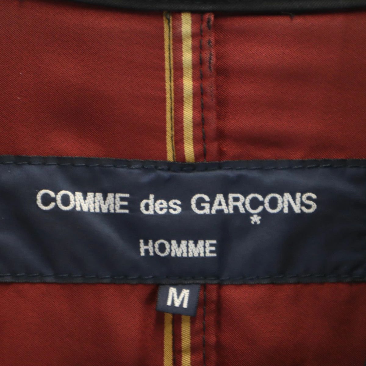 Comme des Garcons Homme Jacket Tailored 2 Big Button Cotton Size US M / EU 48-50 / 2 - 9 Thumbnail