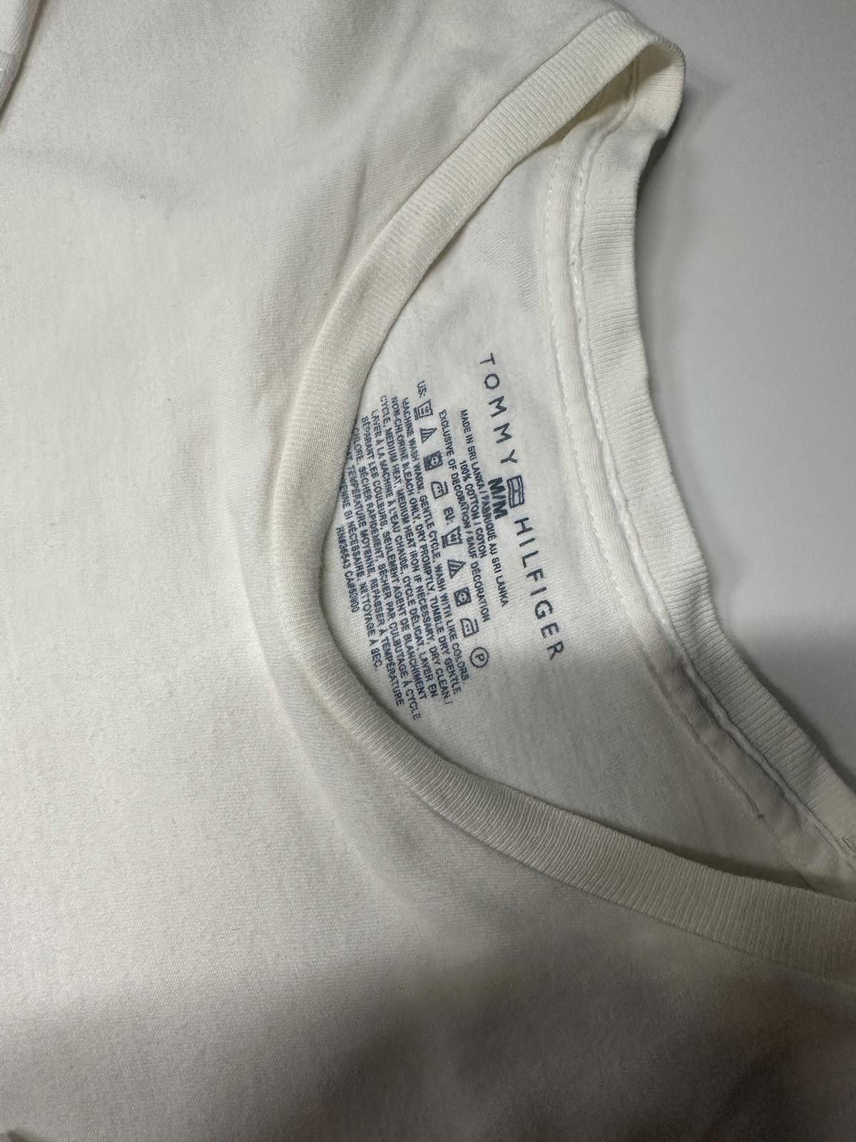Tommy Hilfiger Tommy Hilfiger Classic White T-Shirt Size US M / EU 48-50 / 2 - 5 Thumbnail