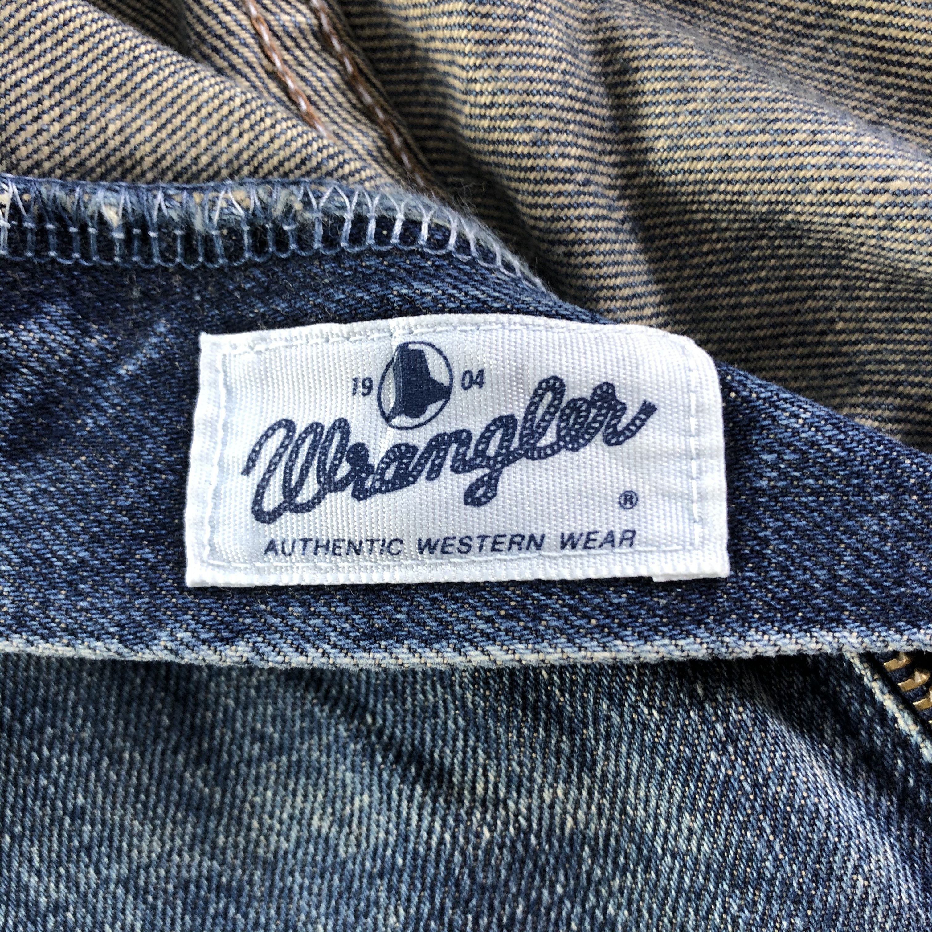 Vintage Vintage 90s Wrangler Blue Bell Selvedge Jeans-JM3579 Size US 33 - 8 Thumbnail