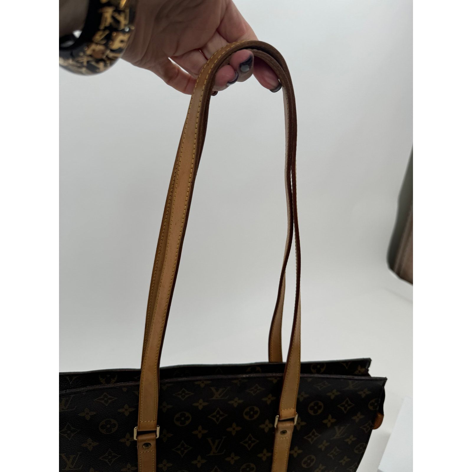 Louis Vuitton Louis Vuitton Brown Canvas Monogram Babylone Top Handle Bag Size ONE SIZE - 4 Thumbnail