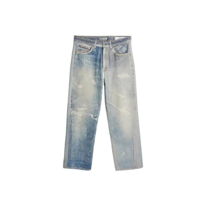 Our Legacy OUR LEGACY Third Cut Graphic Denim Pants 0079 Size US 32 / EU 48 - 1 Thumbnail