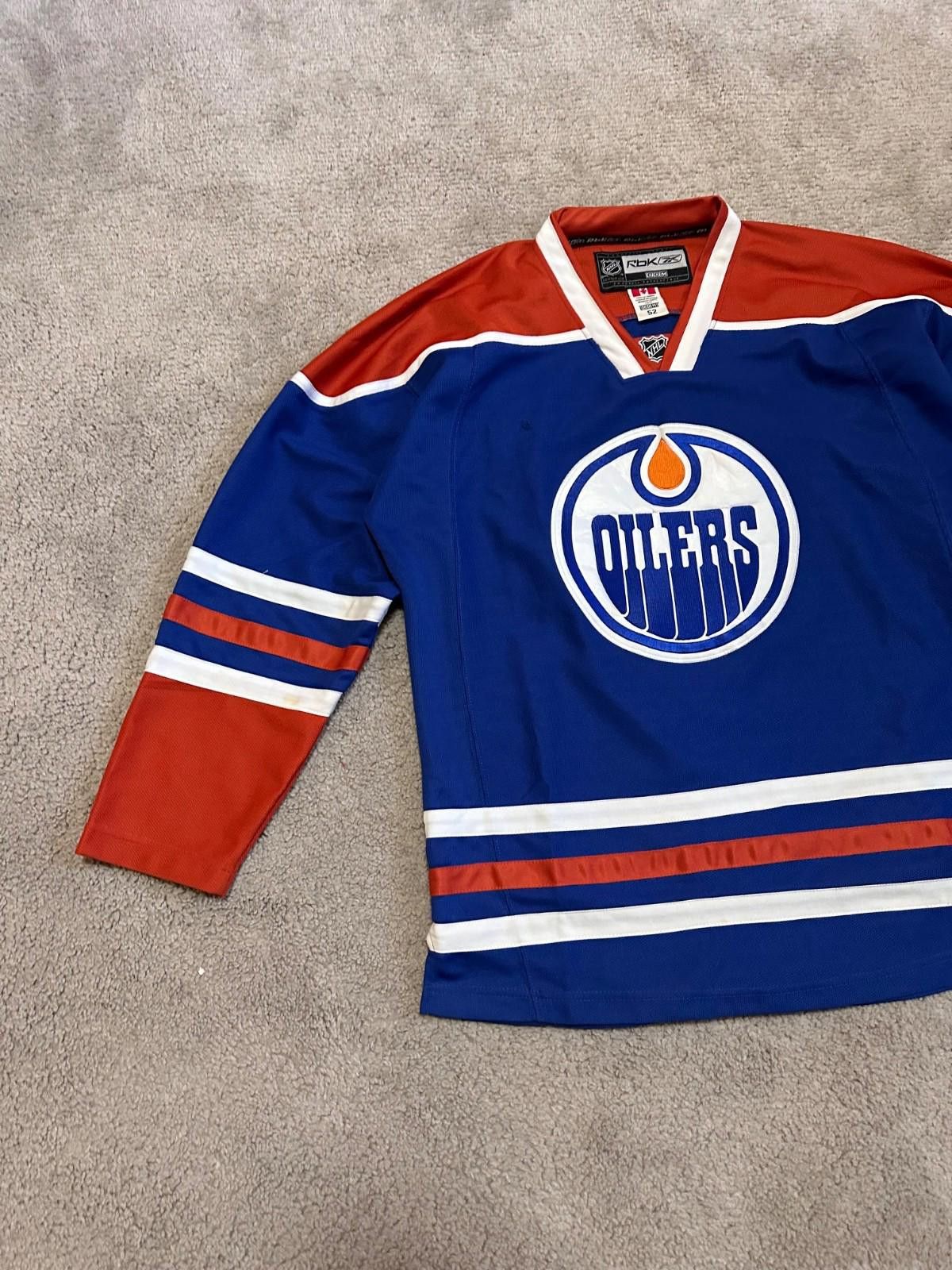 Reebok Reebok CCM NHL Edmonton Oilers Jersey Size 52 Size US L / EU 52-54 / 3 - 2 Thumbnail