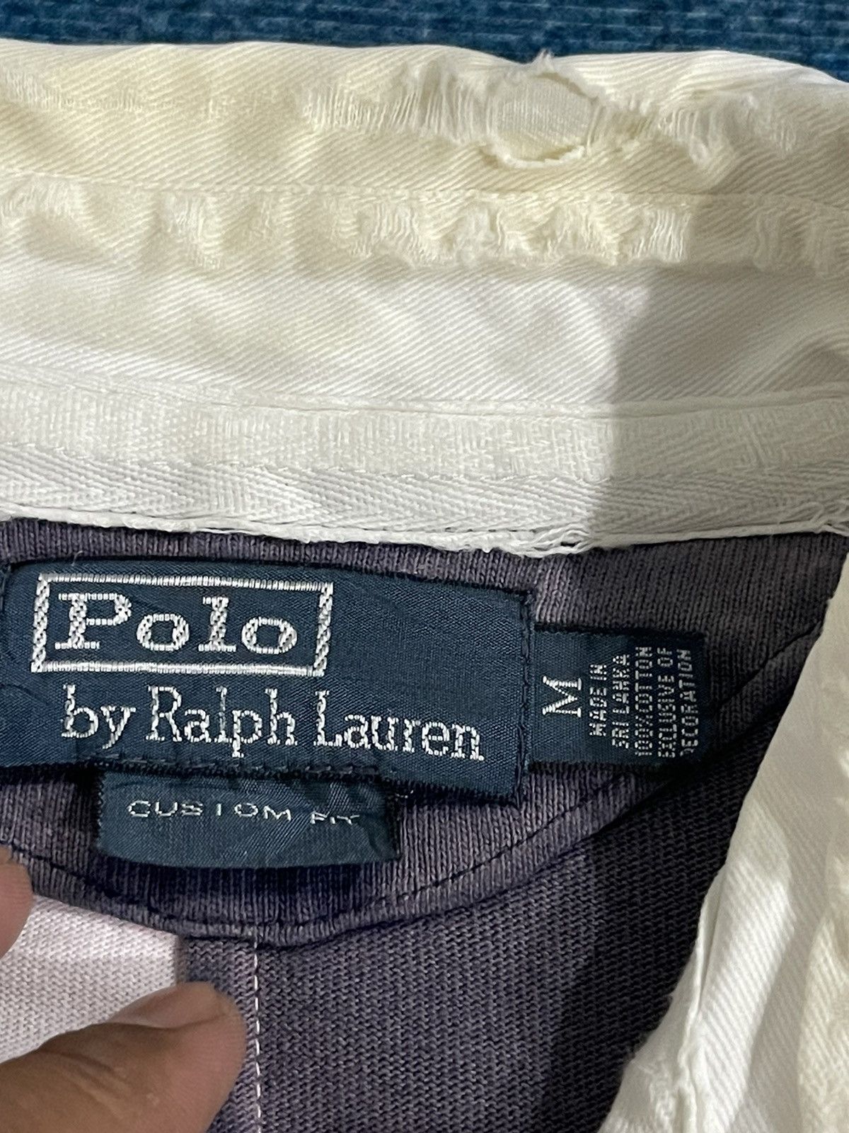 Polo Ralph Lauren Y2k Vintage Faded Polo Ralph Lauren Style Rugby Polo Tee Size US M / EU 48-50 / 2 - 13 Thumbnail