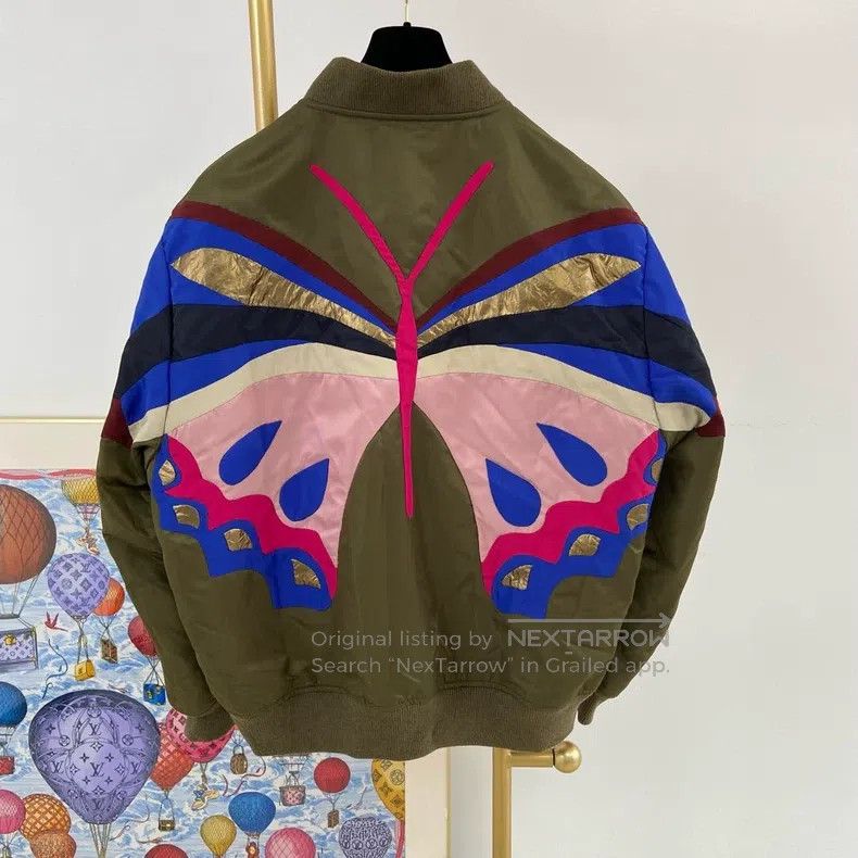 Valentino Valentino Flower jacket coat Size US L / EU 52-54 / 3 - 3 Thumbnail