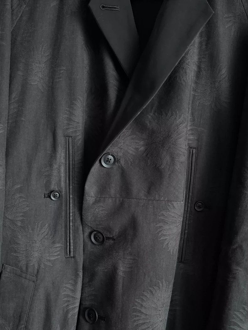 Yohji Yamamoto Yohji Yamamoto 24AW grosgrain lined reversible coat 2503-N Size US S / EU 44-46 / 1 - 8 Thumbnail