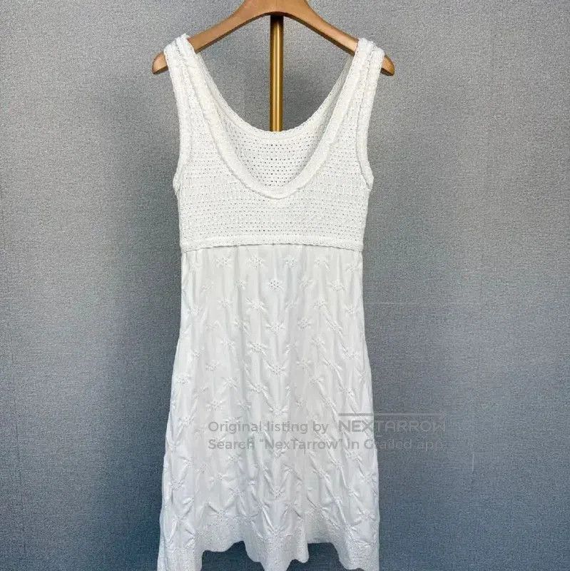 Chanel Chanel White Polyester Dress for Women . Size M / US 6-8 / IT 42-44 - 1 Thumbnail