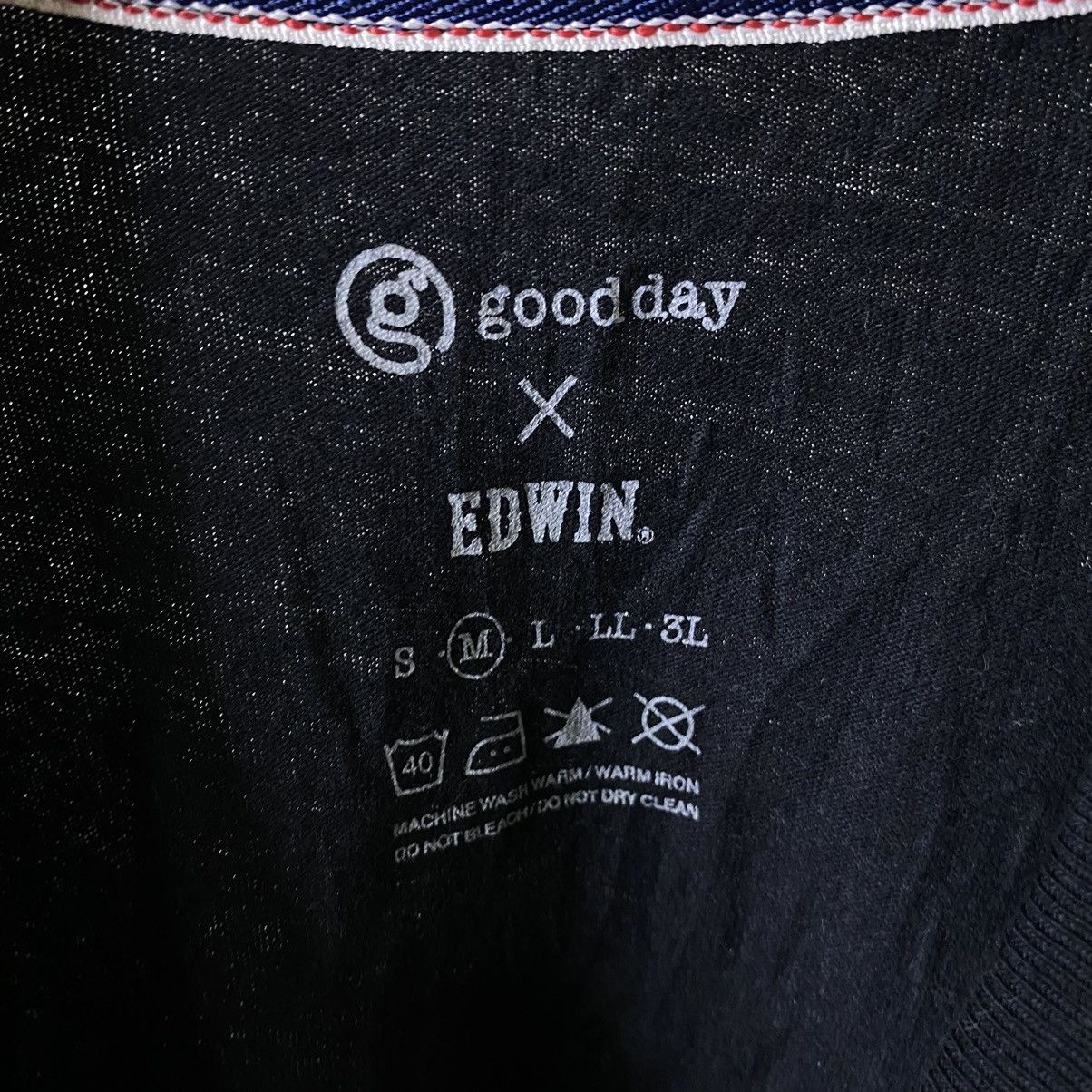 Edwin Good Day x Edwin Collaboration Selvedge Tee Size US M / EU 48-50 / 2 - 4 Thumbnail