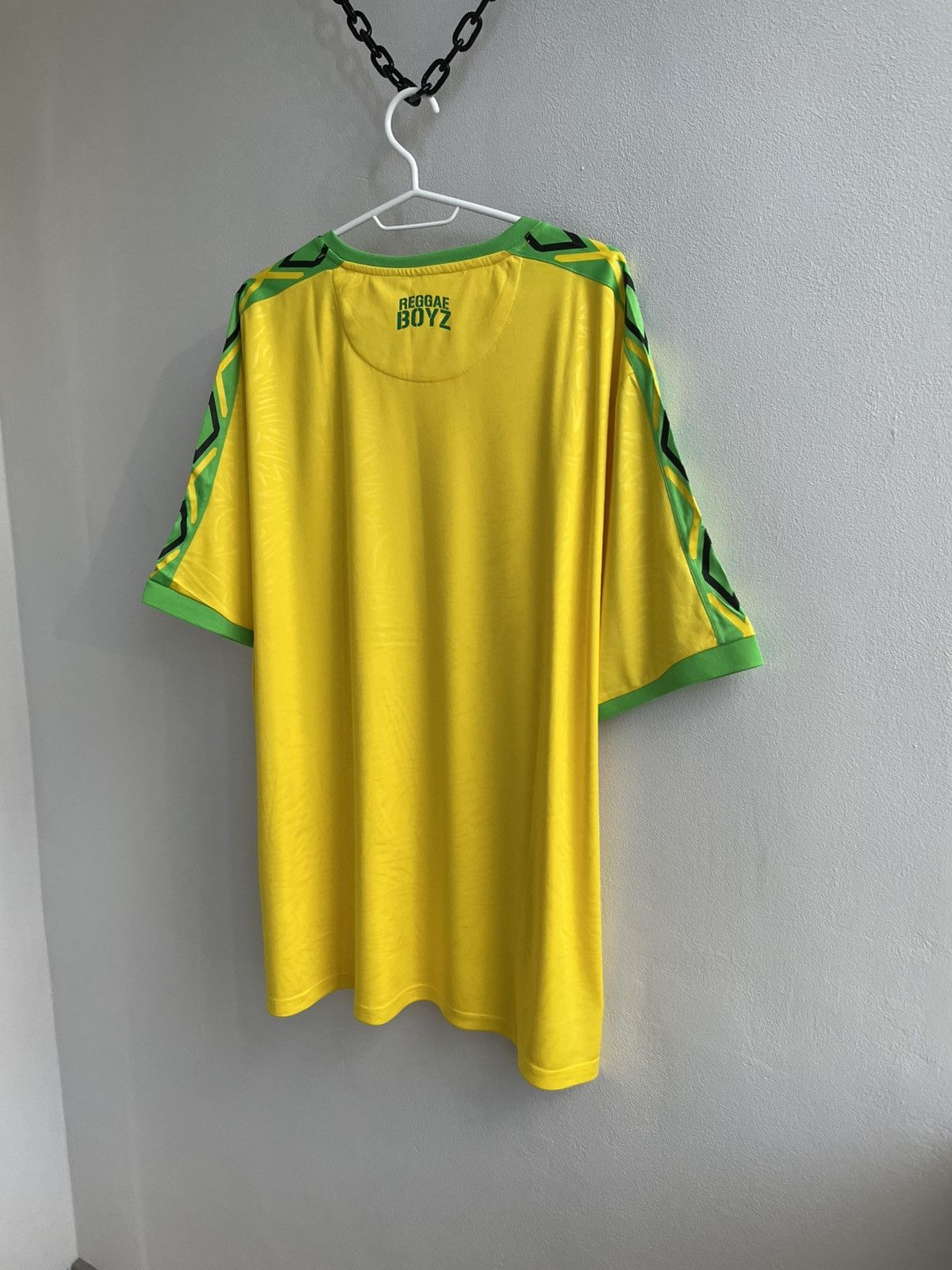 Other NEW Jamaica 2018 2019 Home Footbal Shirt Soccer Jersey Umbro Size US XXL / EU 58 / 5 - 13 Thumbnail