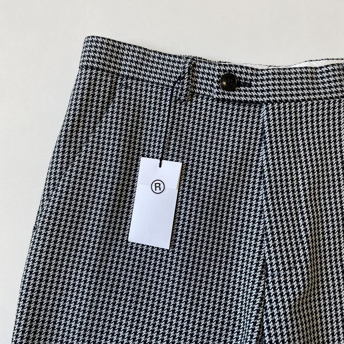 Martine Rose Houndstooth Check Cotton Panelled Trousers Size US 32 / EU 48 - 4 Thumbnail