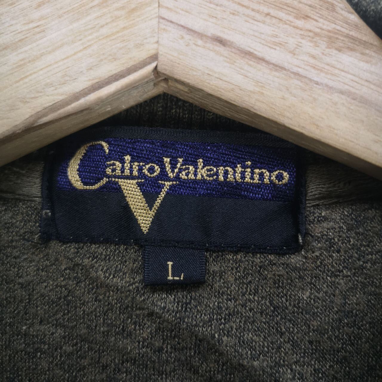 Designer Carlo Valentino Pullover Sweatshirt Size US M / EU 48-50 / 2 - 4 Thumbnail
