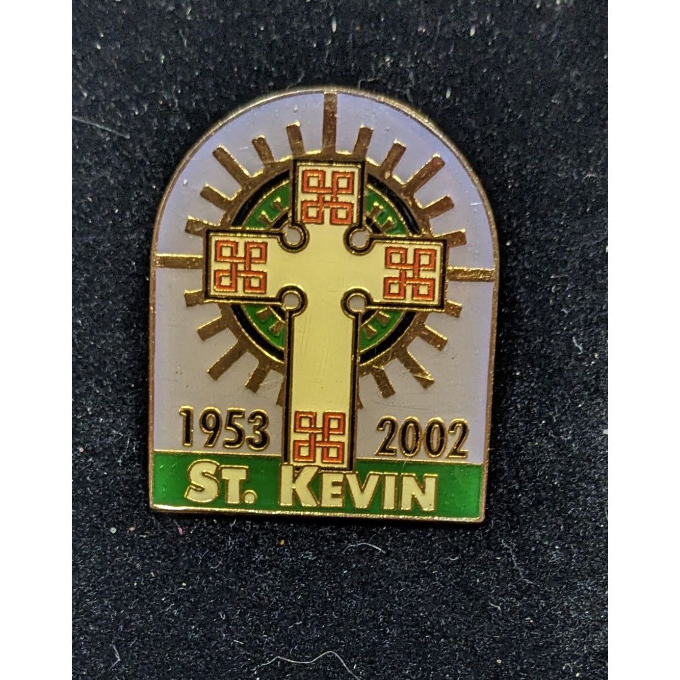 Other Vintage Collectible St. Kevin Lapel Pin 1953-2002 Size ONE SIZE - 3 Thumbnail