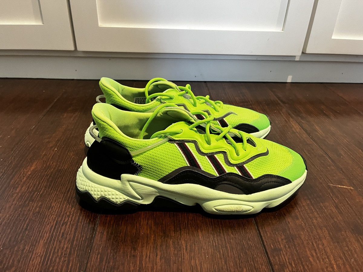 Adidas Ozweego Neon Green Size US 9.5 / EU 42-43 - 2 Thumbnail