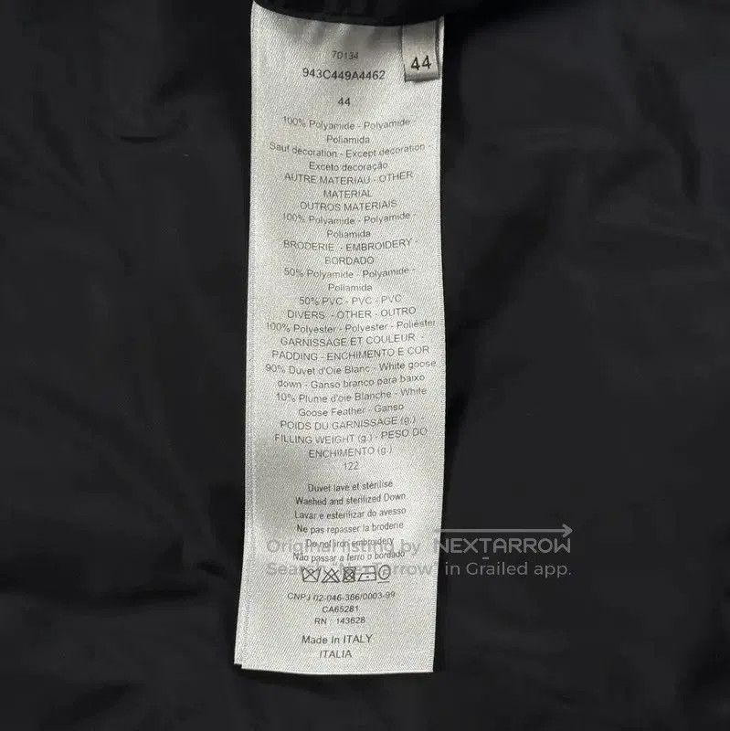 Dior Dior Light Blue Men's Puffer Jacket . Size US XS / EU 42 / 0 - 4 Thumbnail