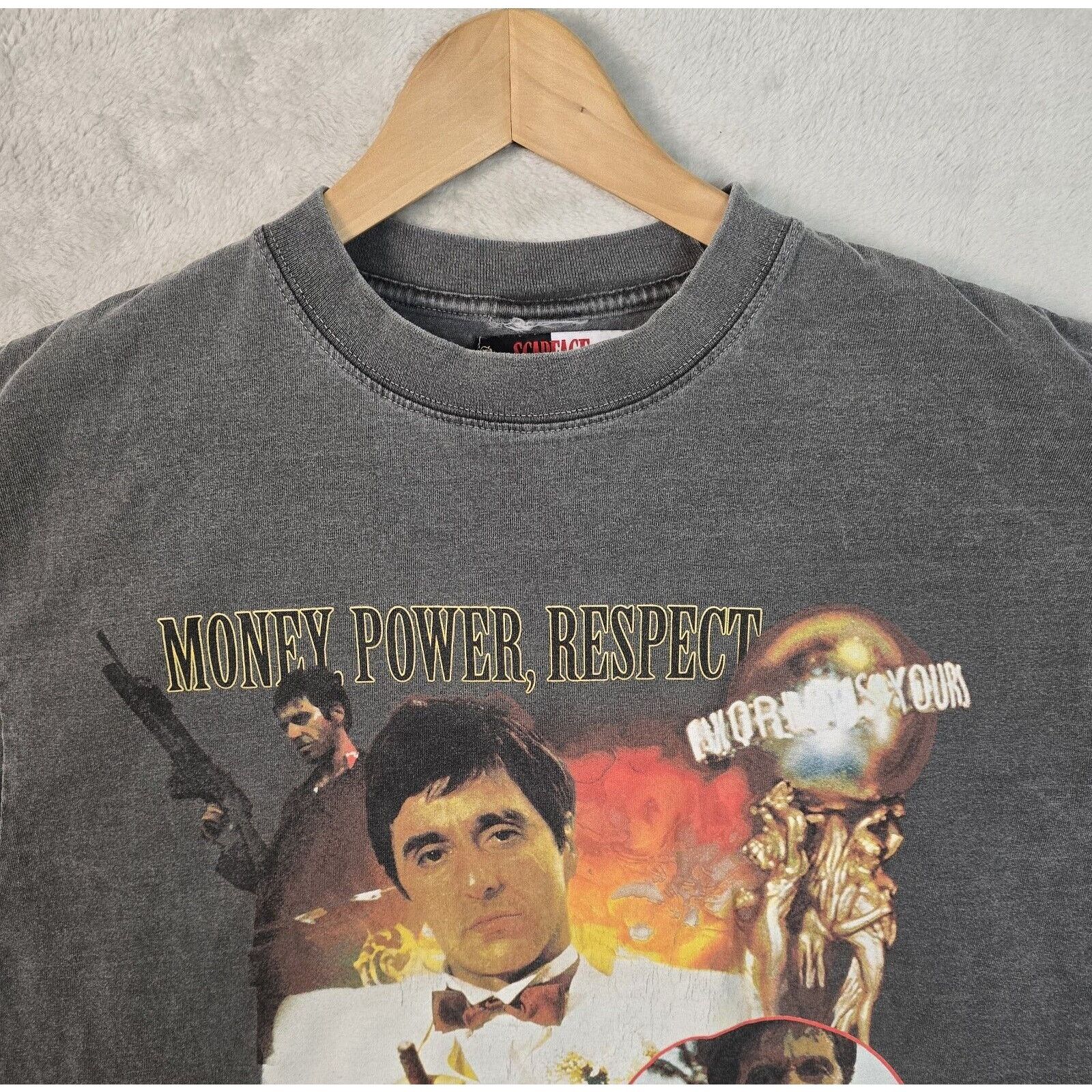 Rap Tees Scarface Shoe Palace The World Is Yours Shirt Large Movie Size US L / EU 52-54 / 3 - 4 Thumbnail