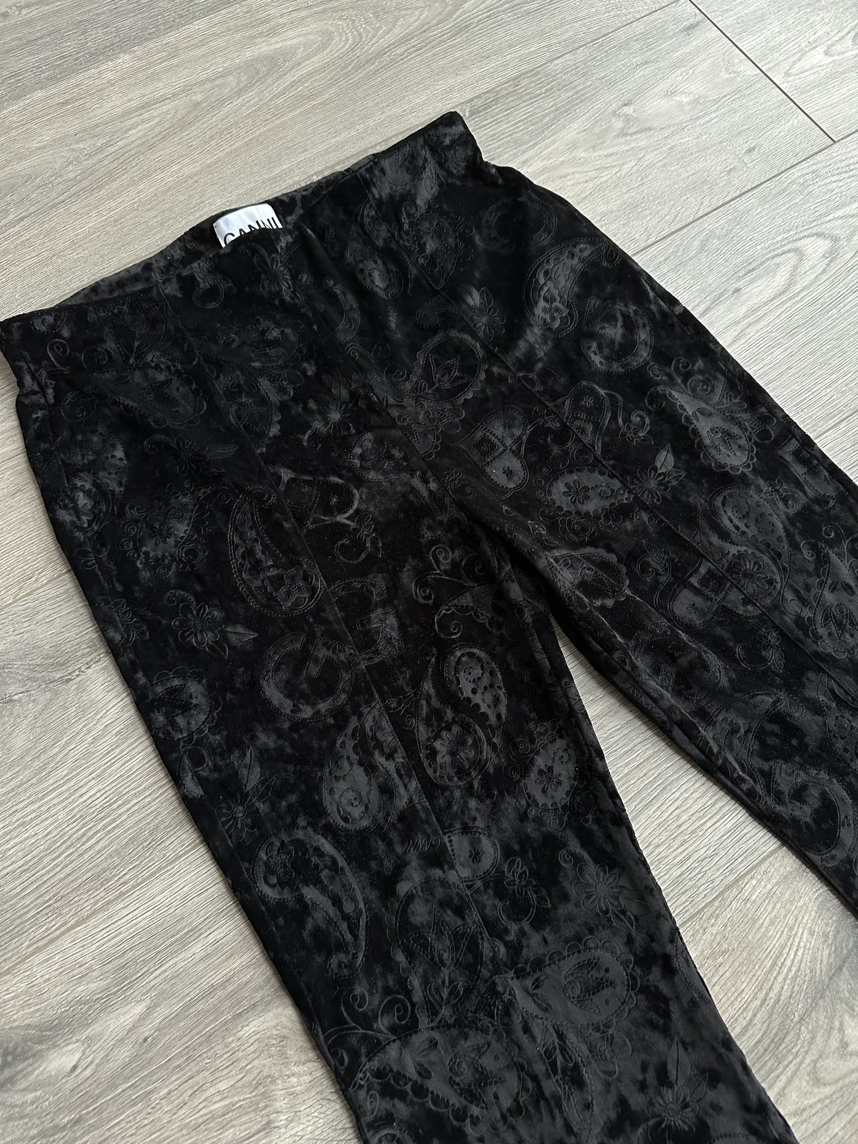 Ganni Ganni Velour pants Size 28" / US 6 / IT 42 - 4 Thumbnail