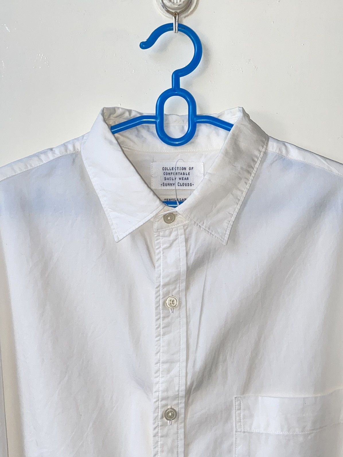 Designer × Japanese Brand SUNNY CLOUDS White Shirt Size US XXL / EU 58 / 5 - 4 Thumbnail