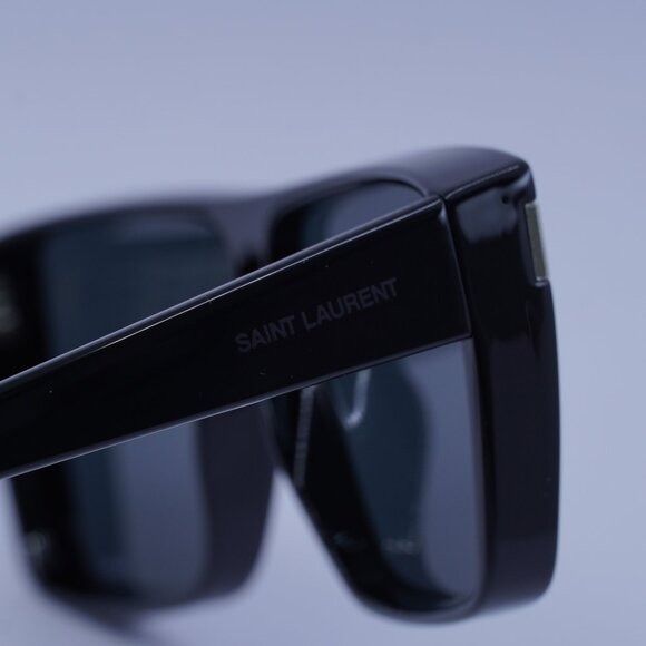 Saint Laurent Paris Saint Laurent SL 756 001 Sunglasses Black Square Frame Size ONE SIZE - 9 Thumbnail