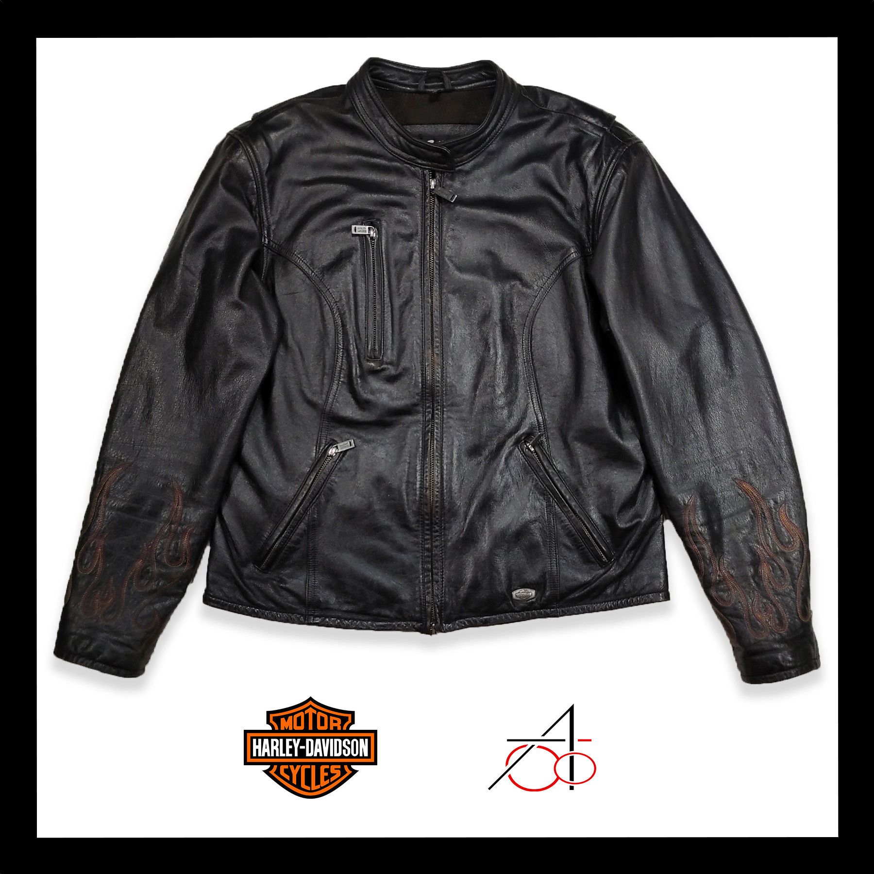 Harley Davidson Harley Davidson Leather Jacket, Men´s S size Size US S / EU 44-46 / 1 - 1 Thumbnail