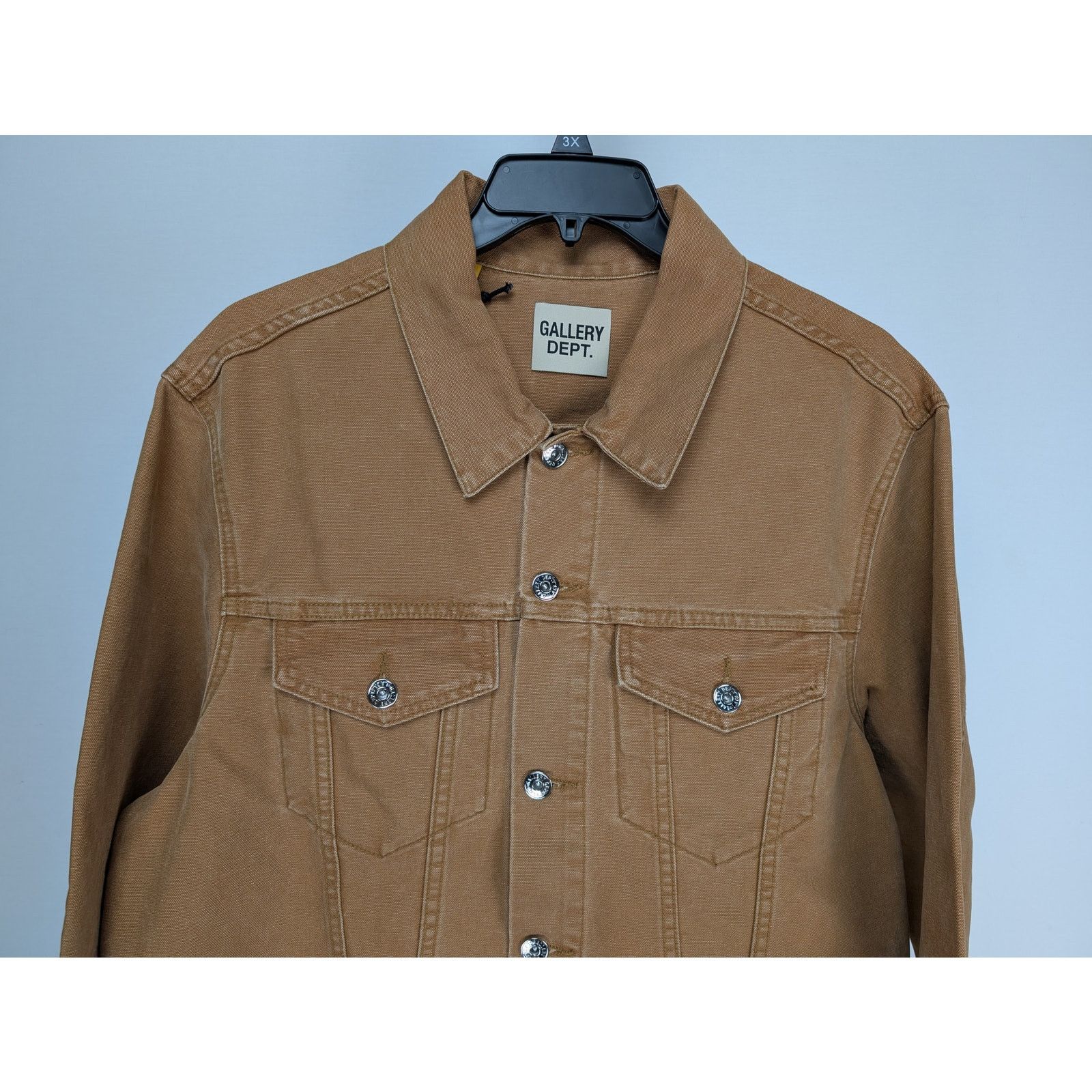 Gallery Dept. o1rshd1 Trucker Jacket in Canvas Tan Size US L / EU 52-54 / 3 - 11 Thumbnail
