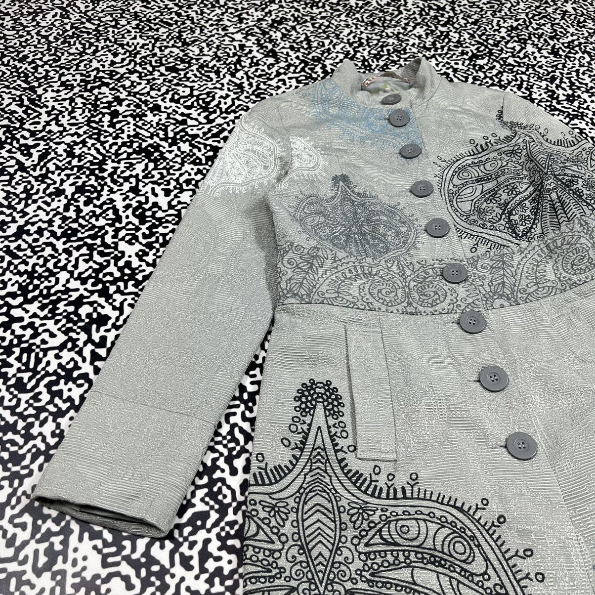 Desigual Vintage Y2K Desigual Boho Retro Japanese Style Coat Jacket Size M / US 6-8 / IT 42-44 - 10 Thumbnail