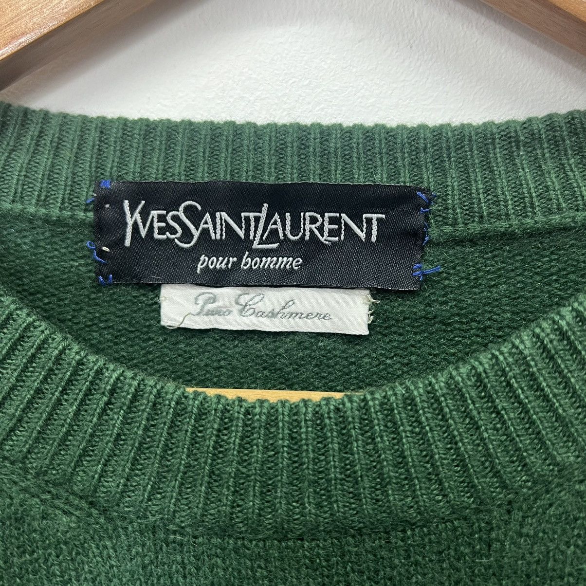 Vintage × Yves Saint Laurent Vintage Yves Saint Laurent Pour Homme Sweatshirt Size US XL / EU 56 / 4 - 5 Thumbnail