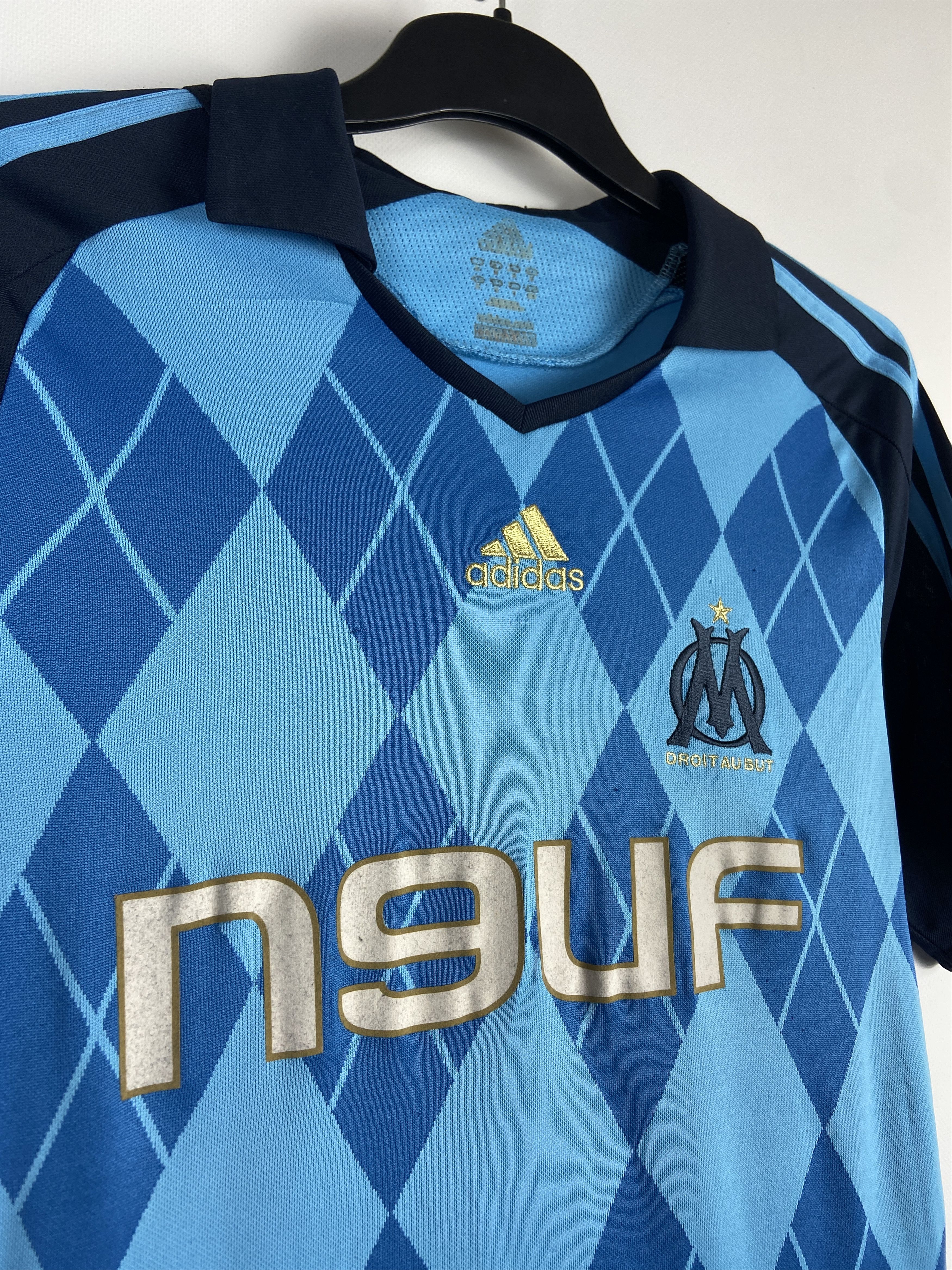 Adidas Adidas Olympique Marseille 2008/2009 Away Size US M / EU 48-50 / 2 - 5 Thumbnail