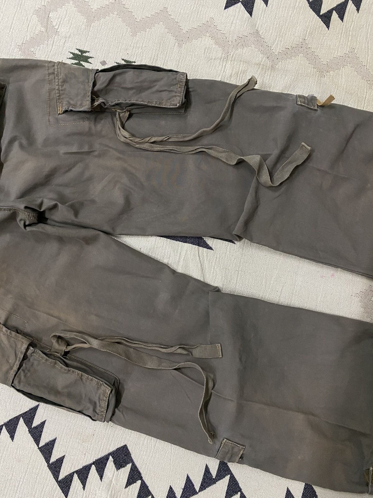 If Six Was Nine 2000s IFSIXWASNINE STYLE BONDAGE MULTIPOCKET CARGO PANT Size US 30 / EU 46 - 20 Thumbnail