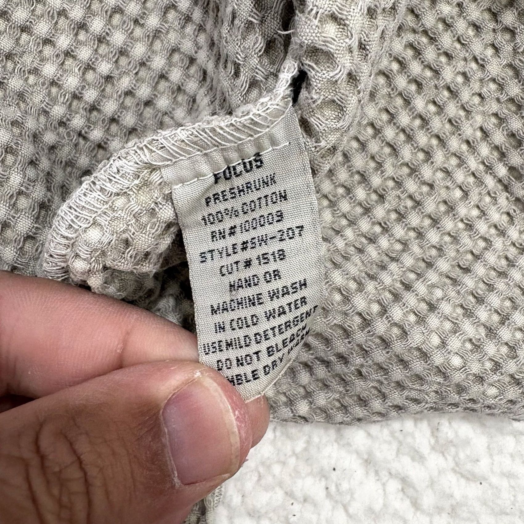 Alife VINTAGE Focus Casual Life Sweater Cardigan Waffle-Knit High Neck Size S Tan Beige Women Size S / US 4 / IT 40 - 4 Thumbnail