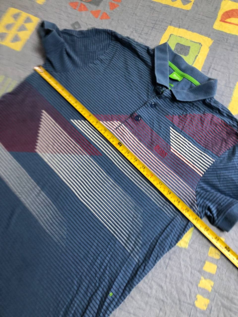 Hugo Boss Hugo Boss T-shirt Polo Size US L / EU 52-54 / 3 - 3 Thumbnail