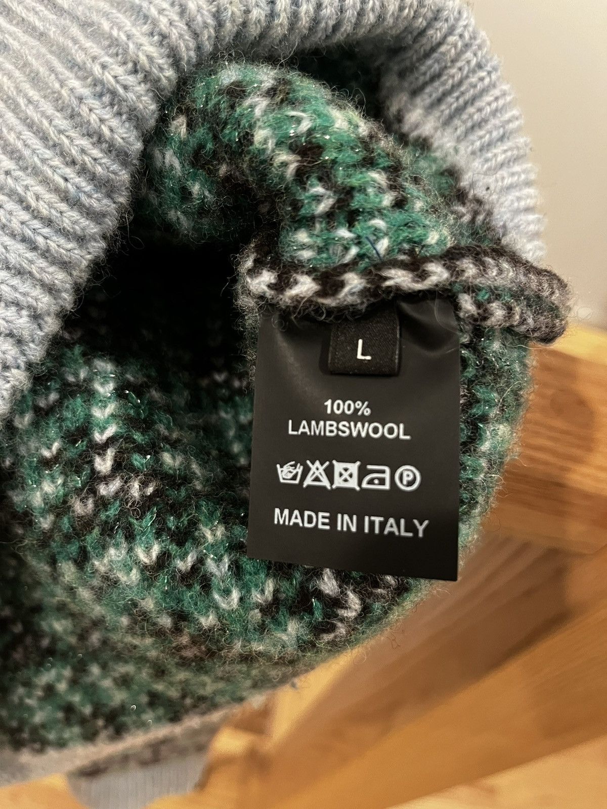 Raf Simons Jacquard Sweater Size US L / EU 52-54 / 3 - 8 Thumbnail
