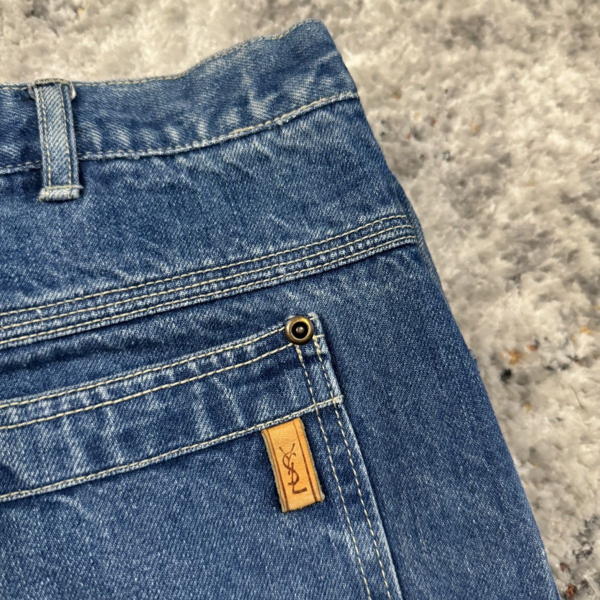 JNCO × Vintage Vintage 90s JNCO style baggy wide leg jeans light wash Size US 32 / EU 48 - 4 Thumbnail
