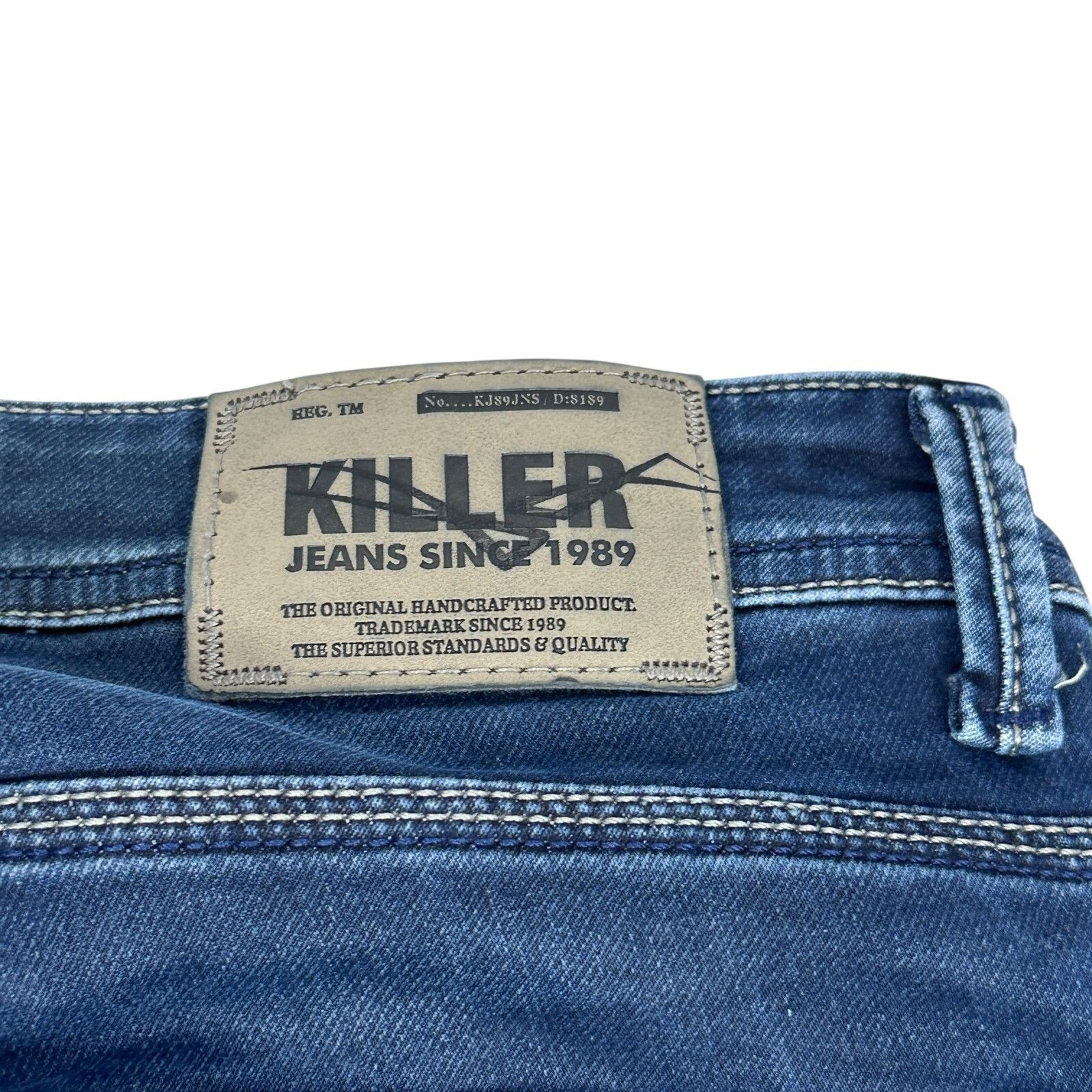 Other Killer Skinny Fit Jeans Men 36 Blue Cotton Stretch 5-Pockets Size US 36 / EU 52 - 5 Thumbnail