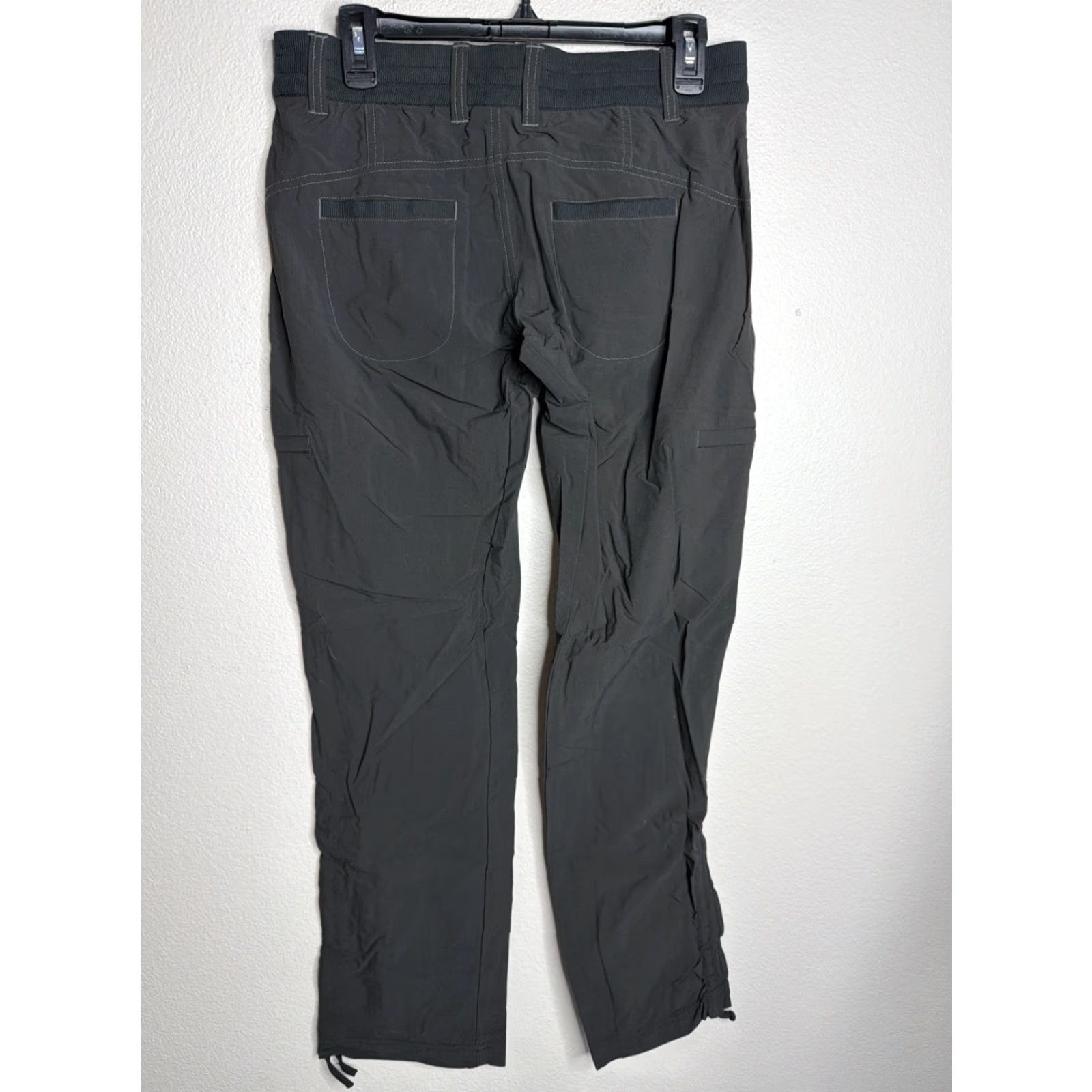 Vintage KuhL Womens Pants Cargo Black 4 Straight Leg Lightweight Outdoor EUC Size 27" / US 4 / IT 40 - 4 Thumbnail