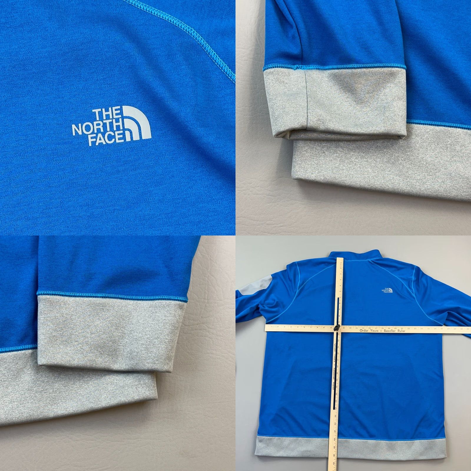 The North Face The North Face Jacket Mens 2XL Blue Full Zip Mountain Outdoor Athletic Hiking Casual Fall Winter Spring Sports Pockets Regular Mens Size US XXL / EU 58 / 5 - 9 Thumbnail
