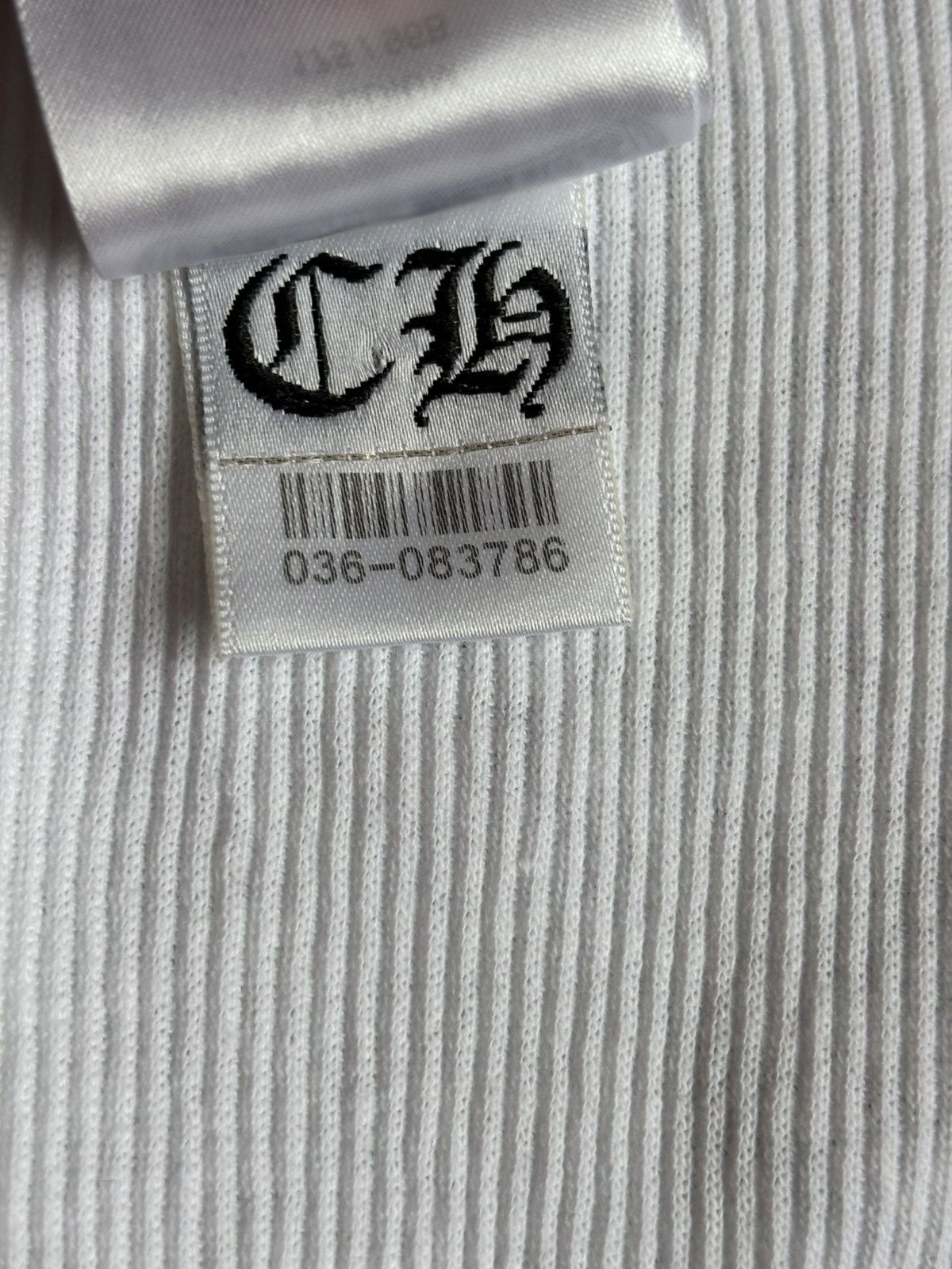 Chrome Hearts Chrome Hearts White Horseshoe Tank Top Size US M / EU 48-50 / 2 - 8 Thumbnail
